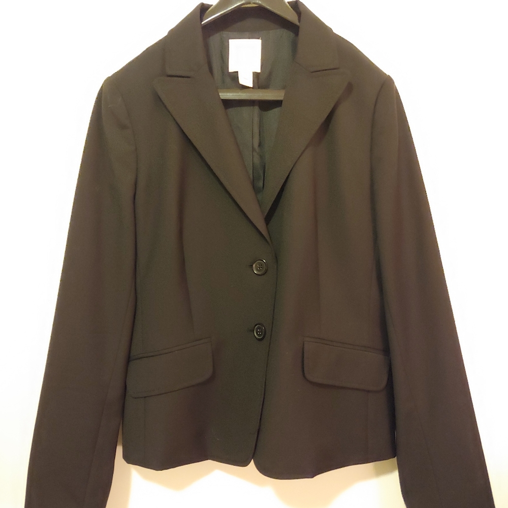 J Crew blazer, black, sz 10